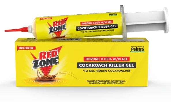 RedZone Cockroach Killer Gel pack and applicator